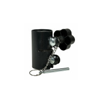 Металлическое соединительное крепление для стоек под акустику