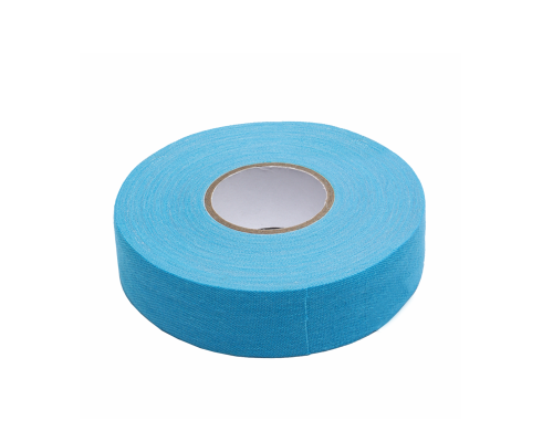 Хоккейная лента для клюшки, цвет голубой, ширина 2.5см, длина 25м