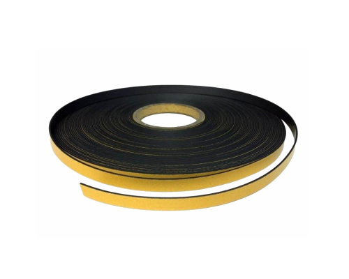 Самоклеящийся уплотнитель для дверей, окон, EPDM резина, 6х20 мм, 5 метров