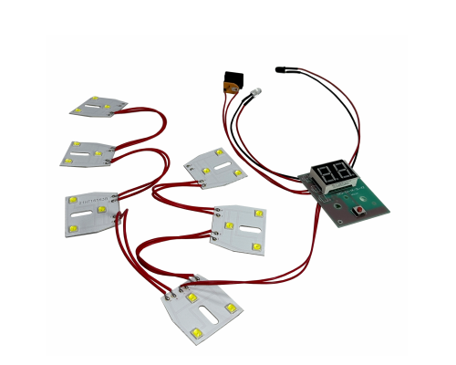 Платы со светодиодами, проводами для лампы для сушки ногтей SUNC3, 54W