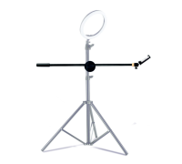 Наклонная стойка PRO-63-19T с держателем для телефона на шарнире для горизонтальной съемки на штатив 19 мм