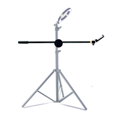 Наклонная стойка PRO-63-20T с держателем для телефона на шарнире для горизонтальной съемки на штатив 20 мм