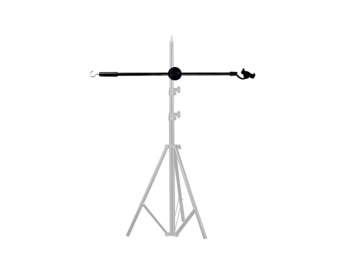 Наклонная стойка PRO-63-15T2K с крючком для противовеса с держателем для телефона для горизонтальной съемки сверху на штатив 15 мм