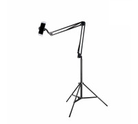 Напольная стойка пантограф JBNB-8351 с держателем для телефона на гибкой основе