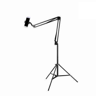 Напольная стойка пантограф JBNB-8351 с держателем для телефона на гибкой основе