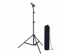 Напольная стойка MC-H2 с держателем прищепка и чехлом для переноски