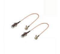 Пигтейл переходники TS9 - F (female) кабельная сборка для подключения 3G/4G модема и роутера к антенне, 2 шт