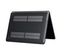 Пластиковый чехол-накладка для Apple MacBook Pro 16” прозрачный, черный