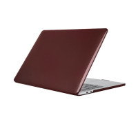 Пластиковый чехол-накладка для Apple MacBook Pro 13” 2016 - 2017, глянцевый, бордовый