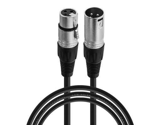 Кабель для микрофона XLR (M) - XLR (F), 5 м