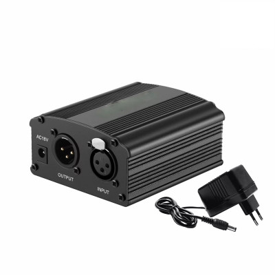 Фантомное питание, 48V, подходит для конденсаторного микрофона модель BM-800