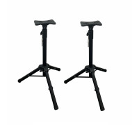  Напольная стойка SPS-502B для акустики с регулировкой высоты 98-200 см и съемной площадкой, 2 шт