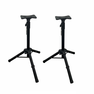 Напольная стойка SPS-502B для акустики с регулировкой высоты 98-200 см и съемной площадкой, 2 шт