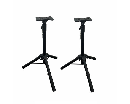  Напольная стойка SPS-502B для акустики с регулировкой высоты 98-200 см и съемной площадкой, 2 шт