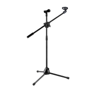 Микрофонная стойка журавль Pro-5 с двумя держателями для микрофона (резьба 3/8, длина журавля 63см)