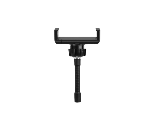 Гибкий короткий держатель телефона для кольцевой лампы, с внутренней резьбой, длина 12 см