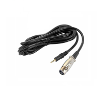 Кабель XLR-Jack 3.5 для микрофона, 2.5 м