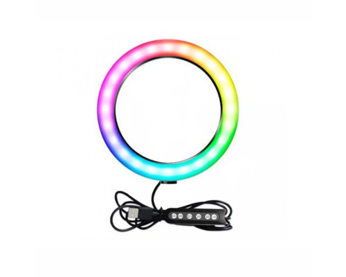 Кольцевая лампа RGB 20 см (без держателя телефона и шарнира)