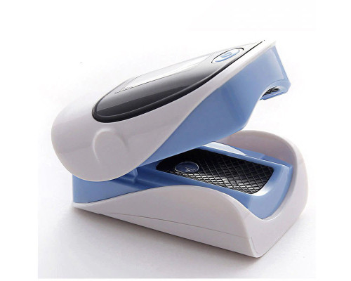 Пульсоксиметр AB-80 на палец для измерений пульса и кислорода в крови