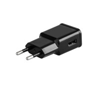Сетевое зарядное устройство 2А, черное