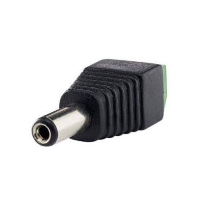 Разъем питания для камер наблюдения DC (папа) с клеммной колодкой PST-DCF02