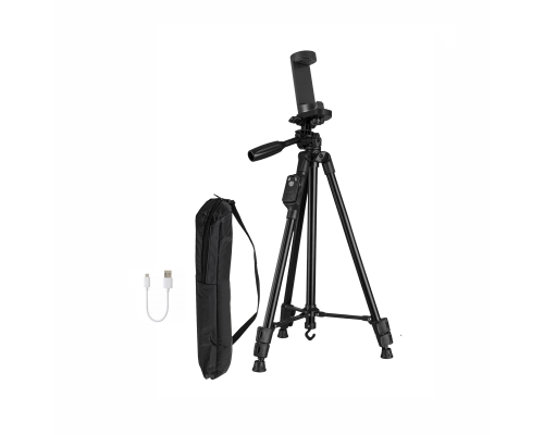 Трипод NP-8810 с держателем телефона, чехлом и кнопкой Bluetooth