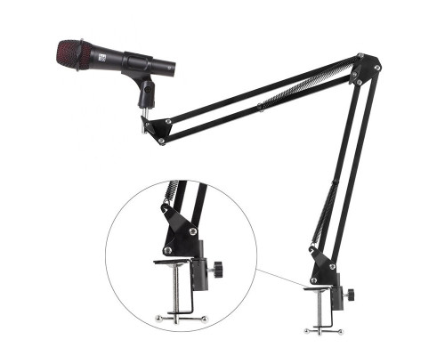 Настольная микрофонная стойка NB-3531 с 3 держателями микрофона