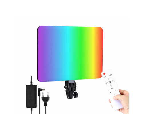 Осветитель PM-36 с регулировкой цвета и яркости, профессиональный свет RGB на пульте управления с креплением на штатив