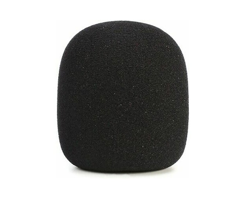 Ветрозащитная насадка для микрофона, поролоновая, 10 штук