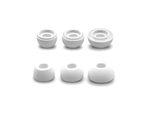 Амбушюры белые для наушников, размер S, M, L