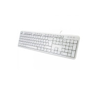 Клавиатура SBK-210U-W проводная мультимедийнная USB, белая