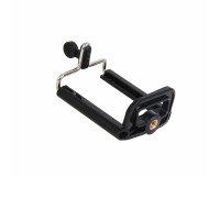 Держатель зажим для телефона на монопод или треногу с резьбой 1/4"