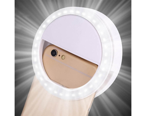 Селфи кольцо Selfie ring light PR-14 белое