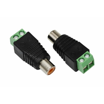 Разъем гнездо RCA (мама) с клеммной колодкой