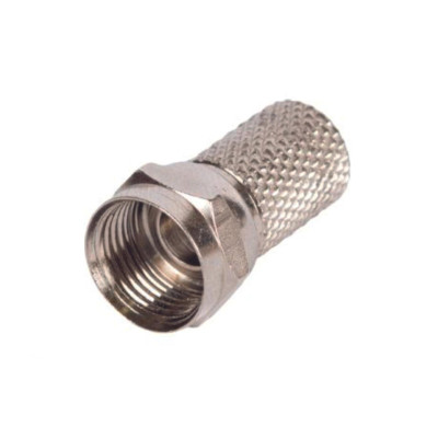 Разъем F (гайка) для монтажа TV провода