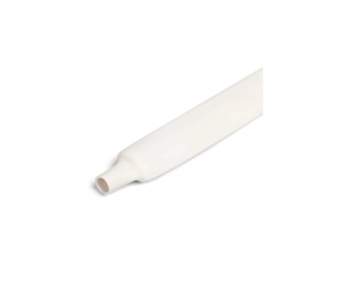 Термоусаживаемая трубка 20/10, цвет белый, отрезок 1 см (Не нарезаем)