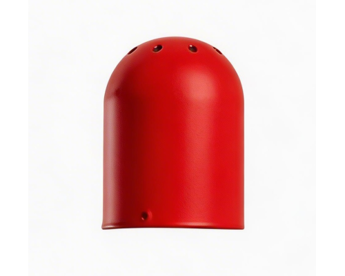 [СГП] Стакан от среднего абажура цвет красный просверленный