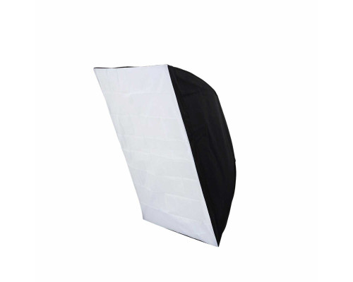 Светоотражающая ткань в комплекте с 4 спицами для каркаса софтбокса и съемным внешним рассеивателем