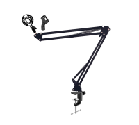 Настольная стойка для микрофона пантограф с пластиковым пауком