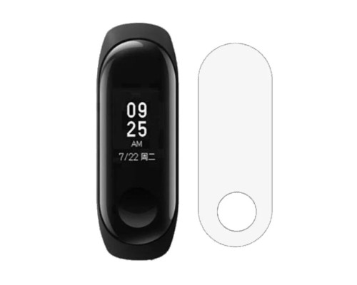 Защитная пленка для Xiaomi Mi Band 3 (в комплекте 2 шт)