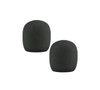 Ветрозащитная насадка для микрофона, поролоновая, 2 штуки