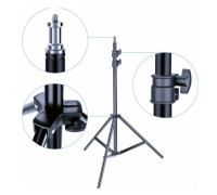 Напольный штатив для кольцевой лампы JBH HD6819, высота 1.9 м
