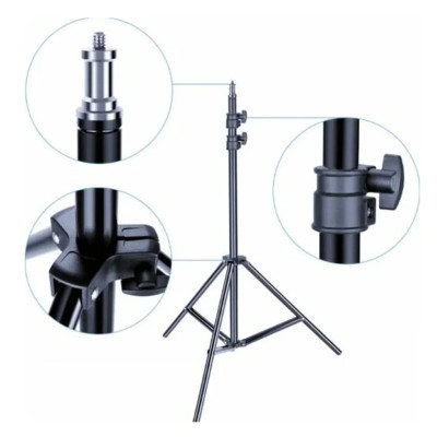 Кольцевая лампа RGB RL-14 с 3 держателями для смартфона, штативом, сумкой, диаметр 36 см