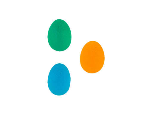 Кистевой эспандер яйцо (3 цвета)