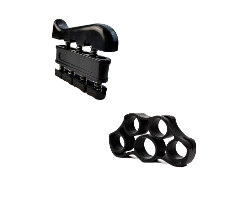 Эспандер для пальцев "Фортепиано" + Эспандер для пальцев "Паук" (черный)