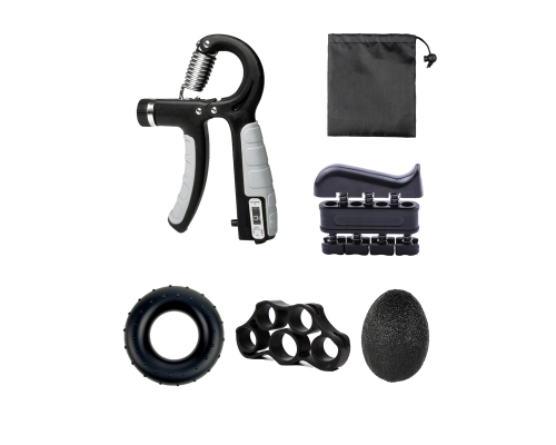 Набор эспандеров для кистей и пальцев рук 5шт + сумочка