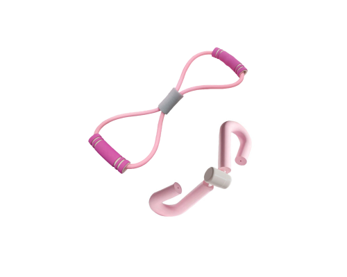 Эспандер трубчатый восьмерка и восьмерка для ног фитнес