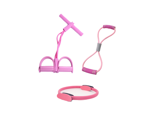 Кольцо для занятия пилатесом, эспандер для спины восьмерка, тяговый эспандер руки и ноги