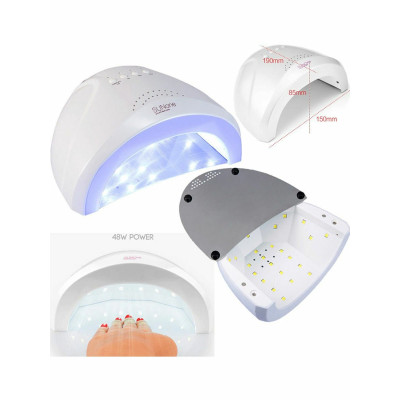 Гель лампа SUNone для маникюра (гибридная) UV LED, 48 Вт