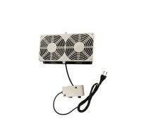 Вентилятор сдвоенный 220V, общая мощность 48W
